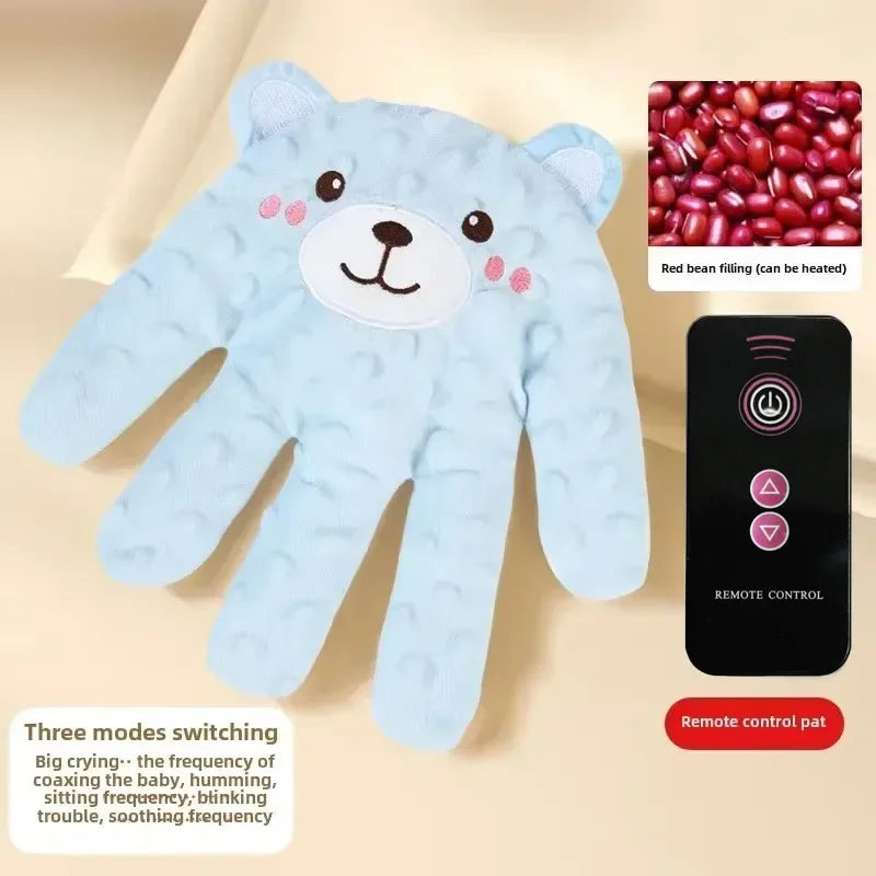 Oreiller Apaisante pour Bébé - Main Qui Tapote – Télécommande Incluse